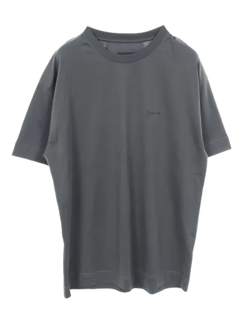 Givenchy Pre-Owned 2010s signature-logo T-shirt