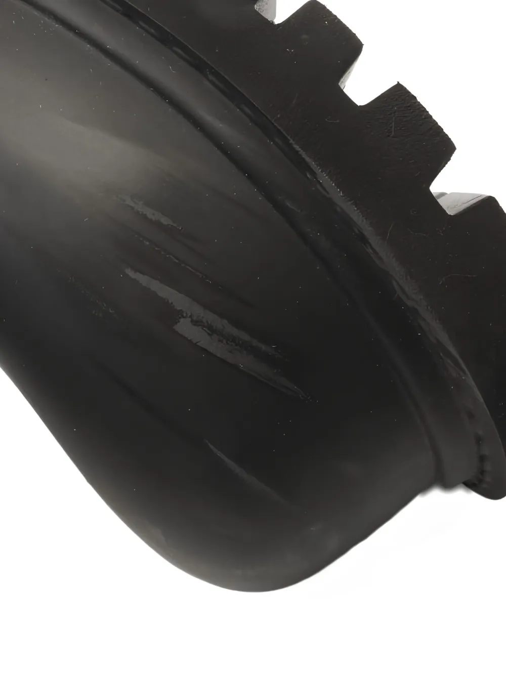 Pre-owned Balenciaga 2000s 40mm Steroid Lug-sole Boots In Black