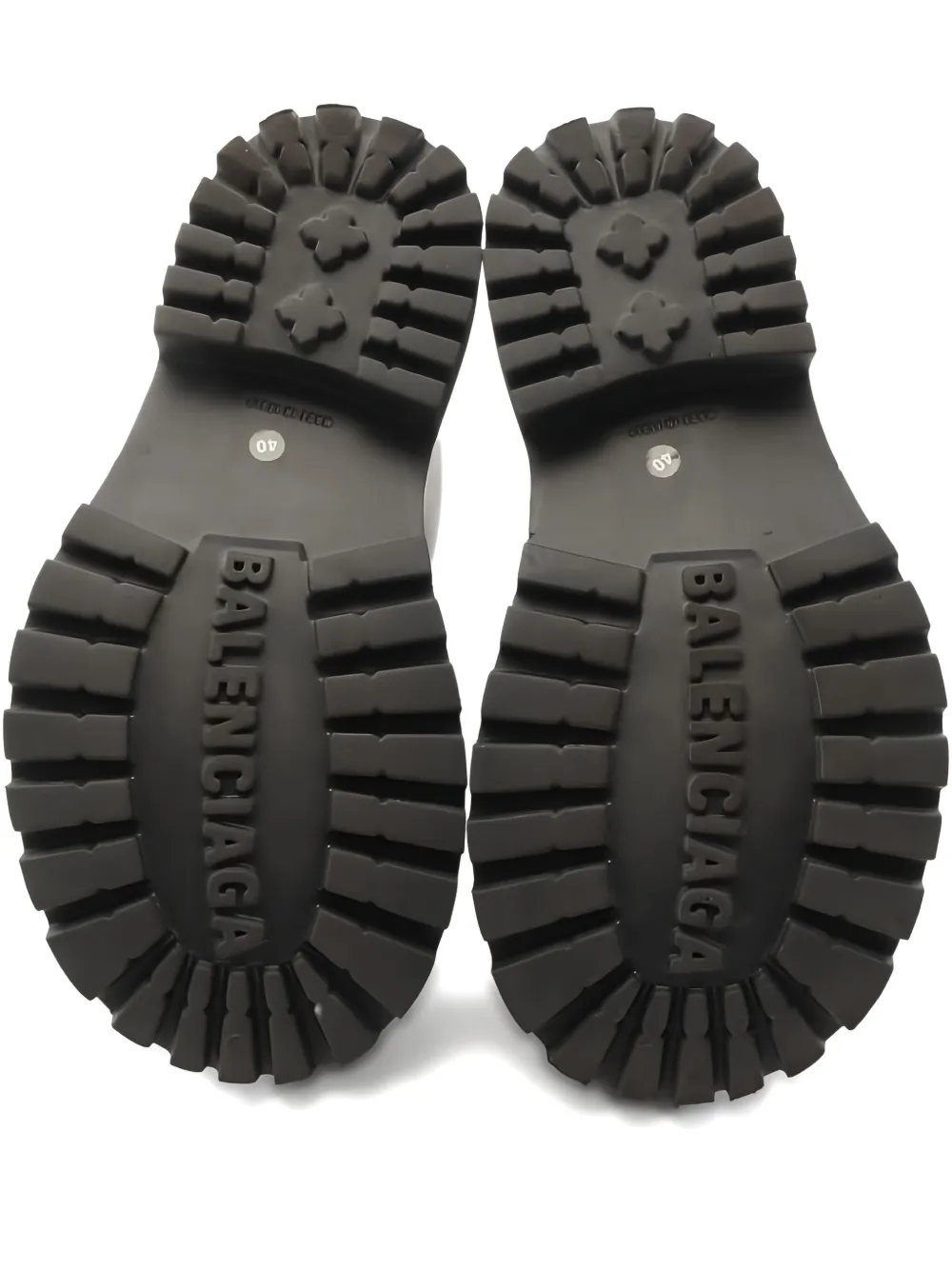 Balenciaga Pre-Owned 2000s 40mm Steroid lug-sole boots | Black | Image 1
