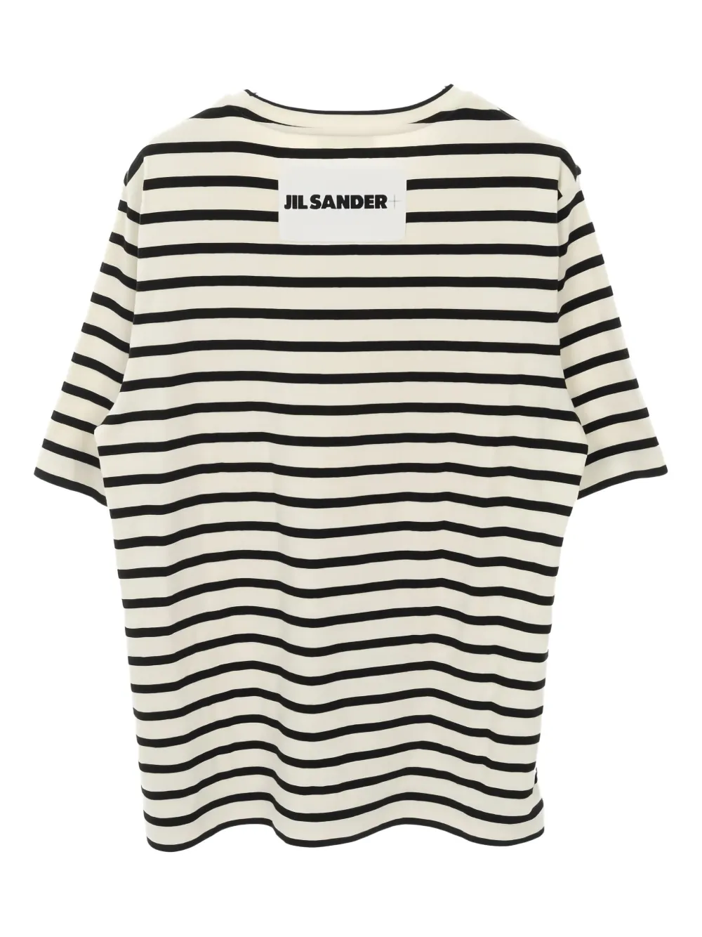 JIL SANDER+ 00s striped crew-neck T-shirt | Neutrals | Image 1