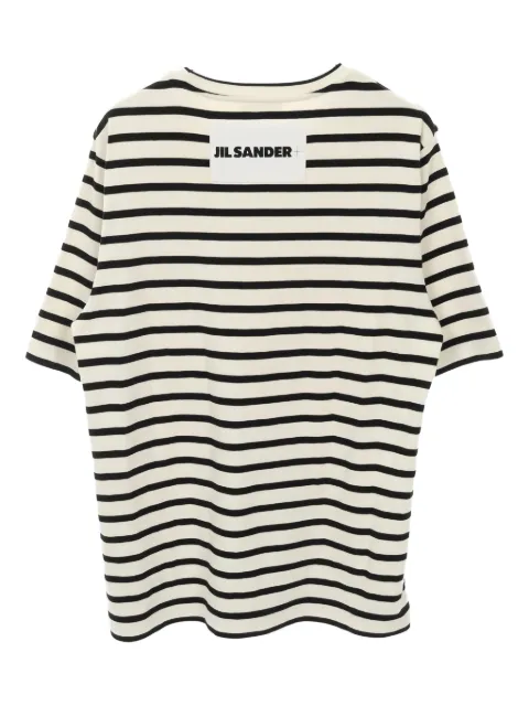 JIL SANDER+ 00s striped crew-neck T-shirt