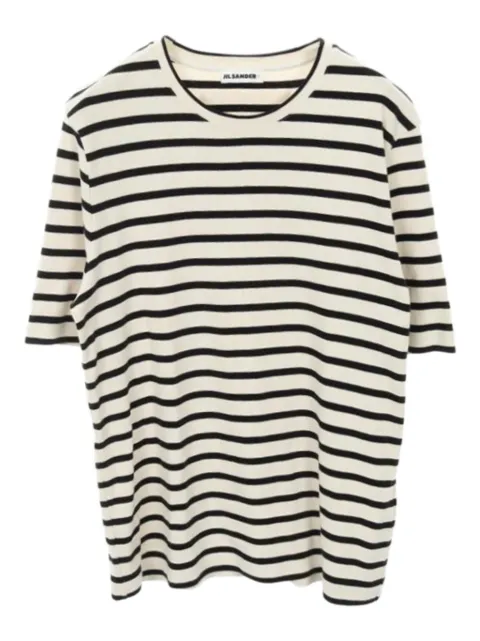 JIL SANDER+ 00s striped crew-neck T-shirt