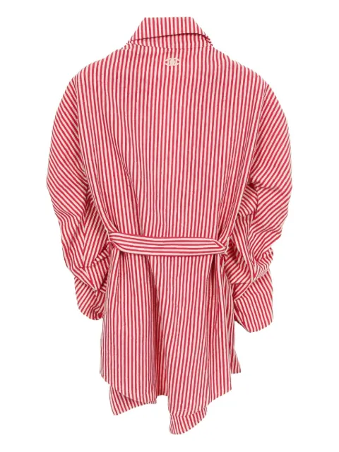 CHANEL Pre-Owned 1986-1988 Coco Mark gathered jacket