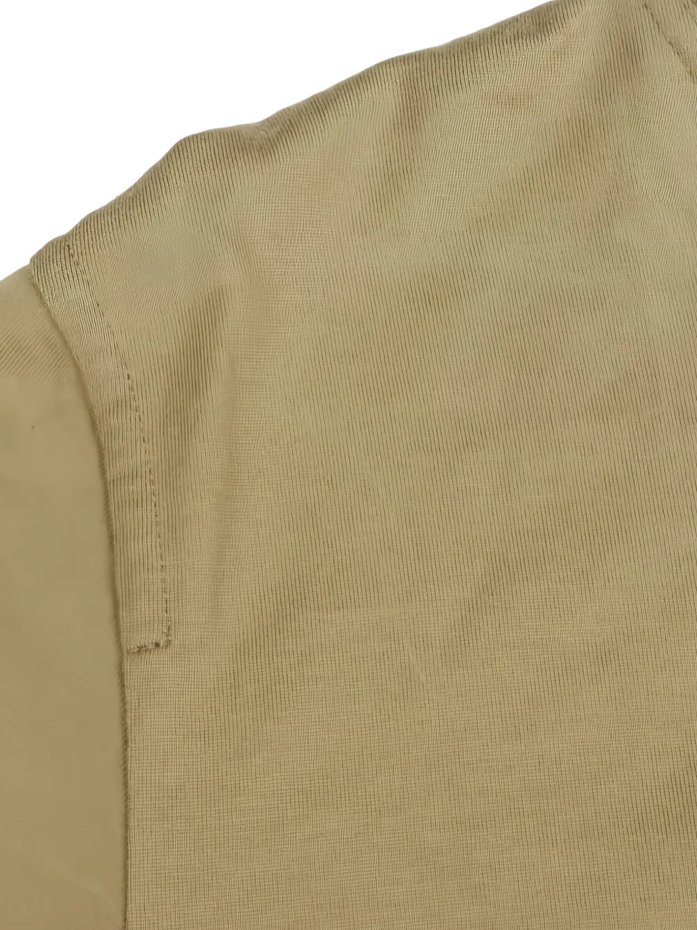 Hermès Pre-Owned 2000s Chaine d'Ancre T-shirtjurk met ronde hals en borduurwerk Groen