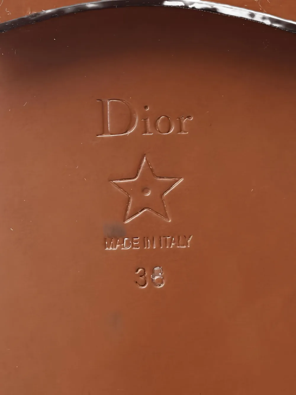 Pre-owned Dior 2010s Cd Strap-detailed Knee-high Boots In Black