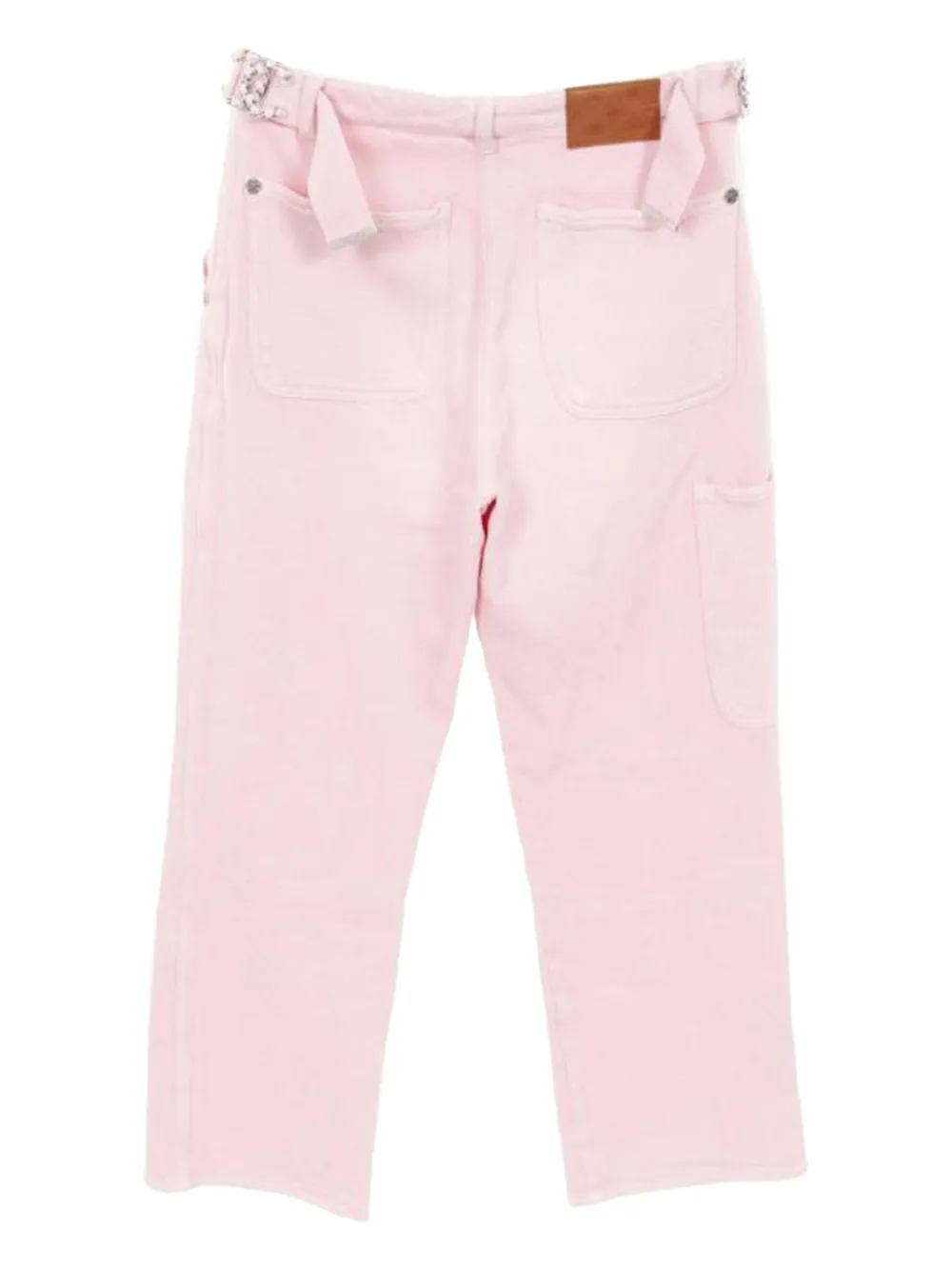 CHANEL Pre-Owned 1986-1988 Interlocking CC belted trousers | Image 2