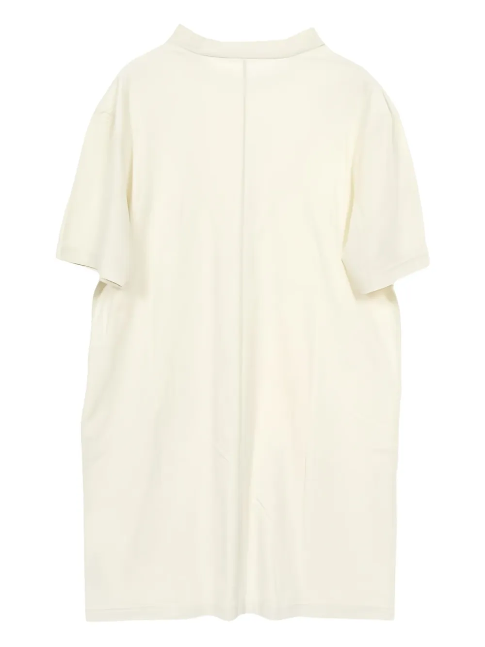 The Row 2010s T-shirtjurk met ronde hals en korte mouwen - Beige