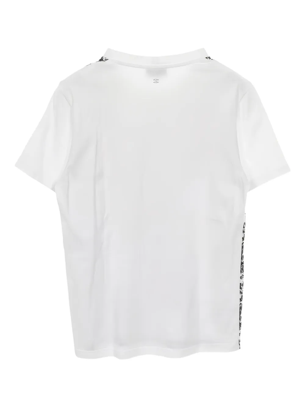 CHANEL Pre-Owned 1986-1988 Camellia tweed-print T-shirt | Image 2