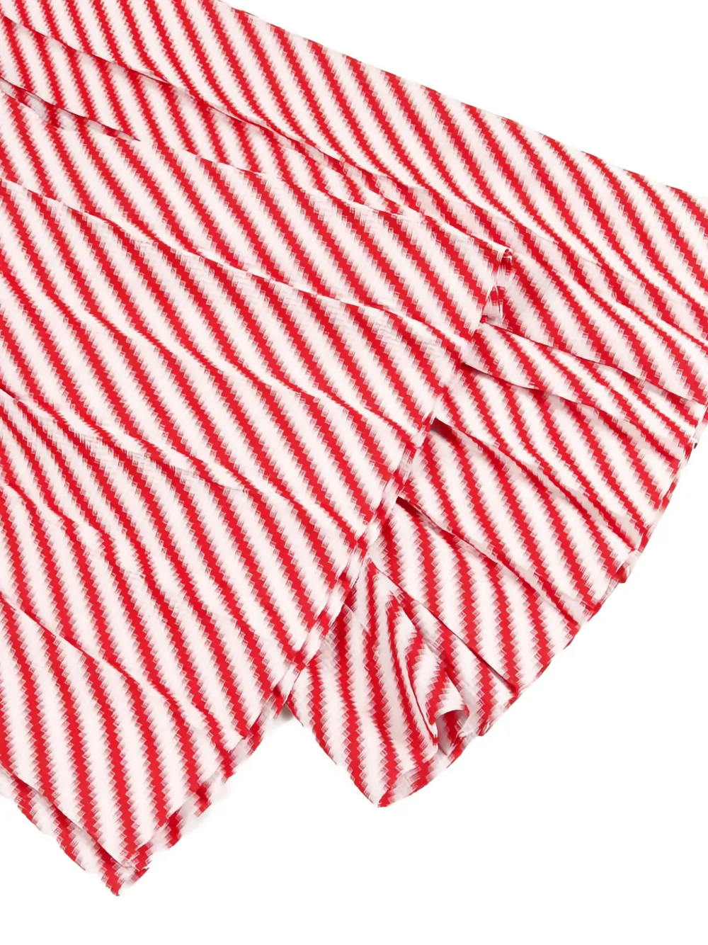 2010s Pleated Striped Pants