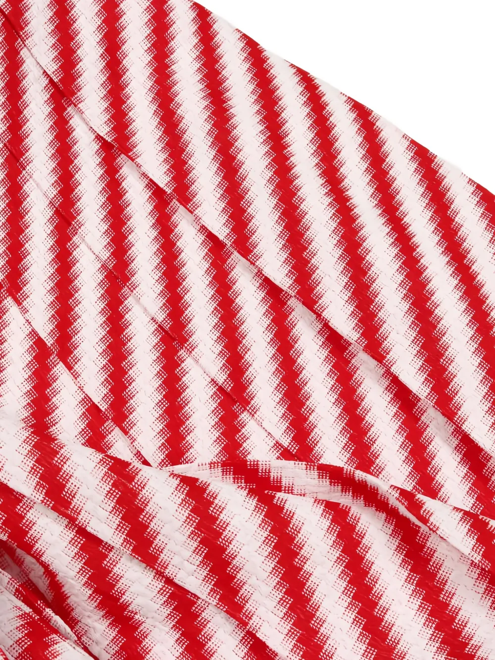 2010s Pleated Striped Pants