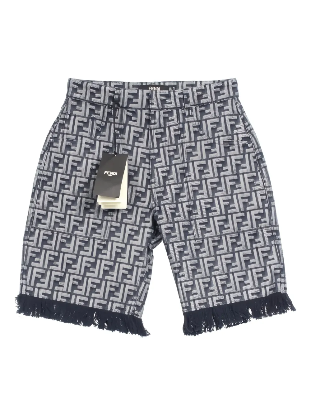 Fendi Pre-Owned short à motif Zucca (années 2010) | bleu | Image 1