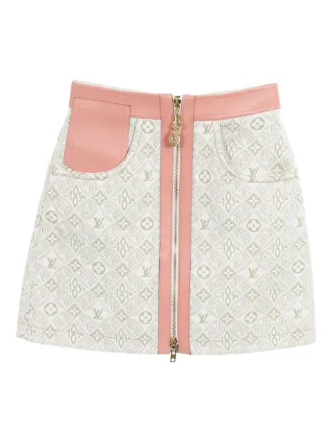 Louis Vuitton Pre-Owned 2000s monogram leather skirt