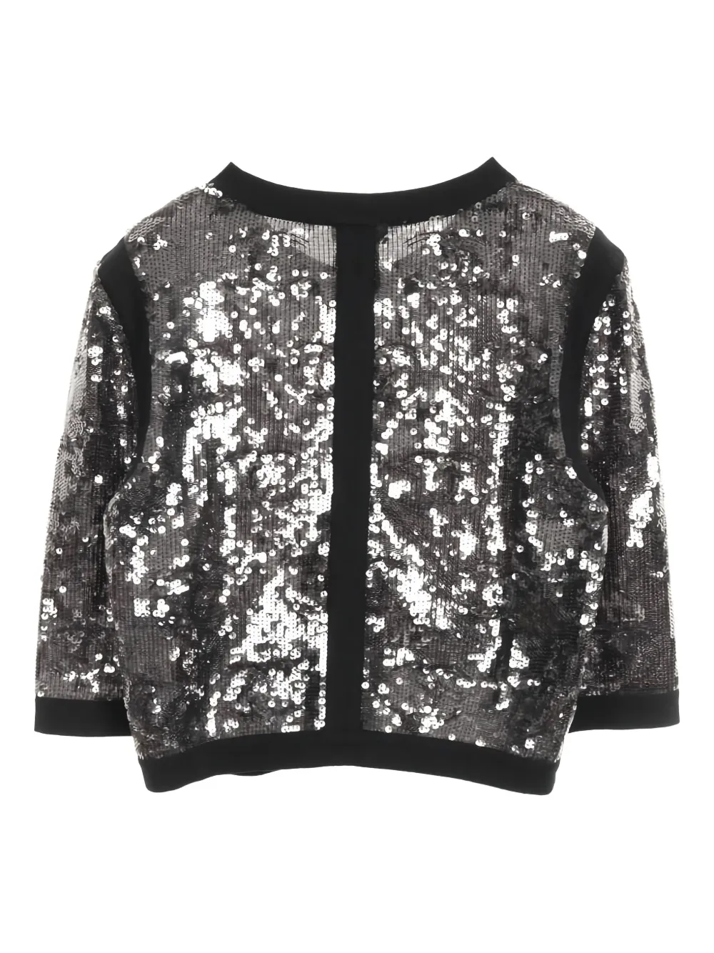 CHANEL Pre-Owned 1986-1988 sequin collarless jacket | Image 2