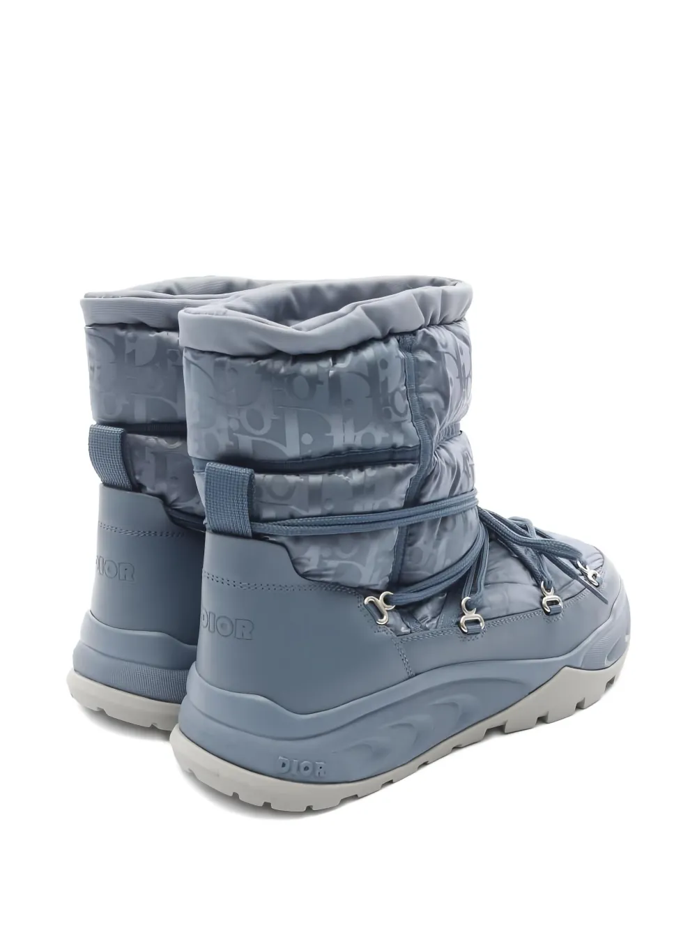 Christian Dior Pre-Owned 2010s 40mm Oblique lace-up boots | Image 2