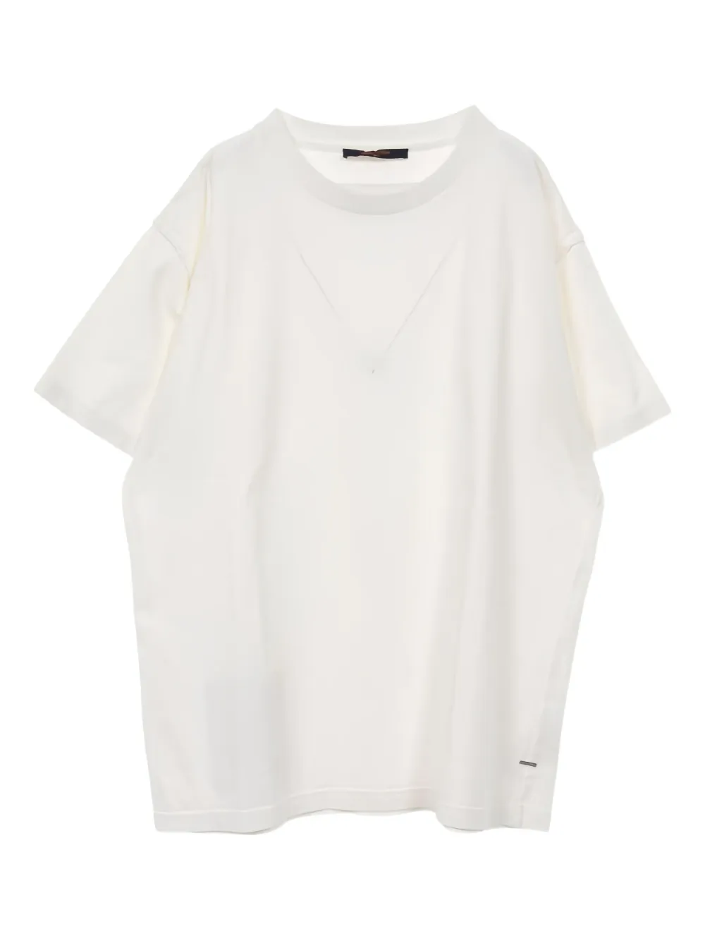 Louis Vuitton Pre-Owned 2010s crew-neck short-sleeve T-shirt - ホワイト Louis Vuitton Pre-Owned 2010s crew-neck short-sleeve T-shirt - ホワイト