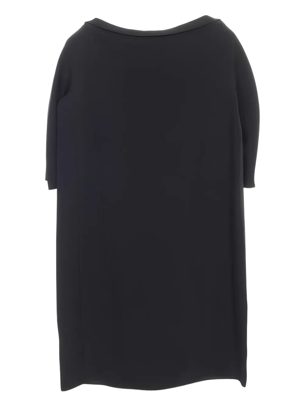 Hermès Pre-Owned 2010s zijden mini-jurk - Zwart