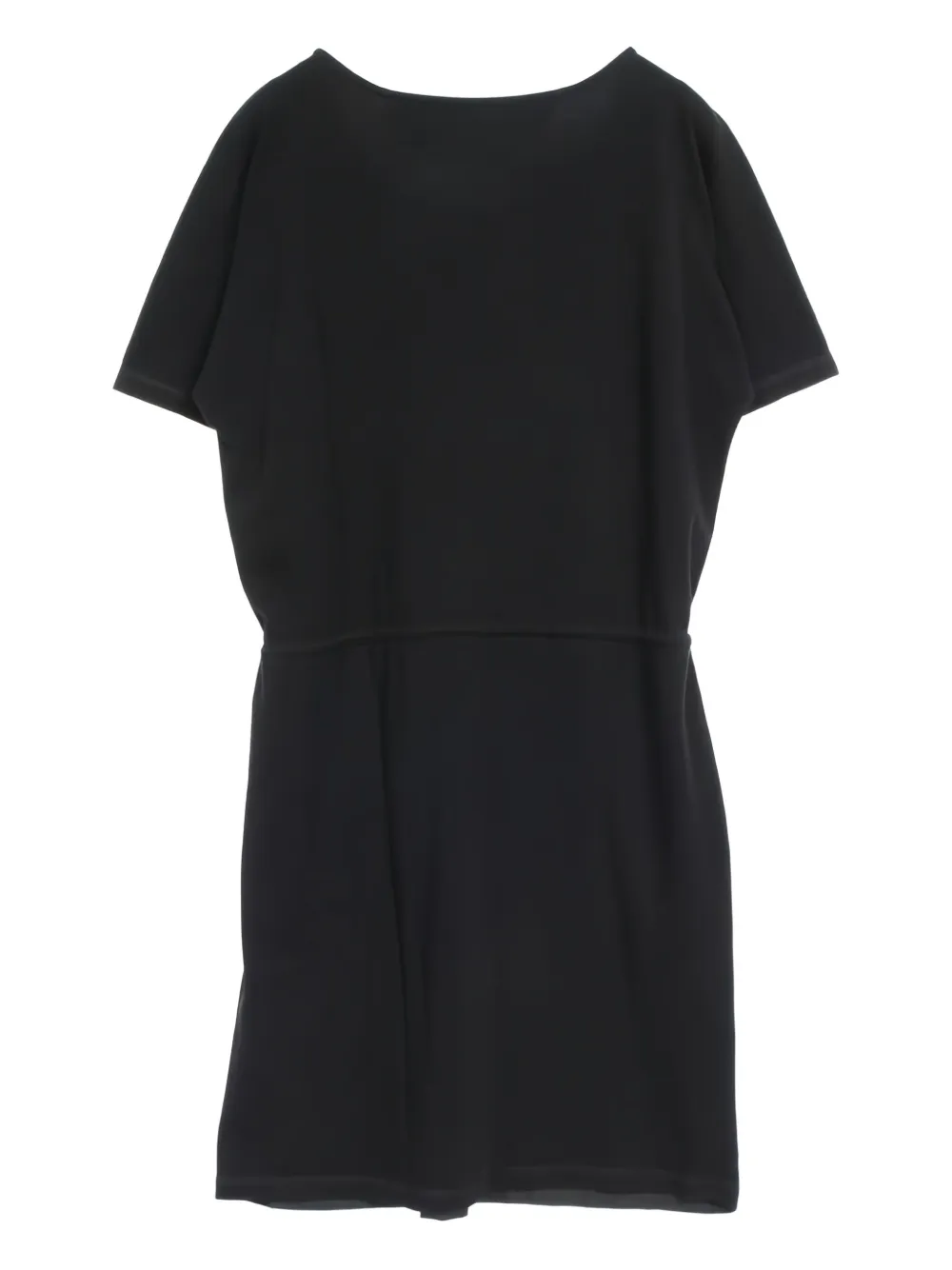 Hermès Pre-Owned 2010 jurk met trekkoord - Zwart