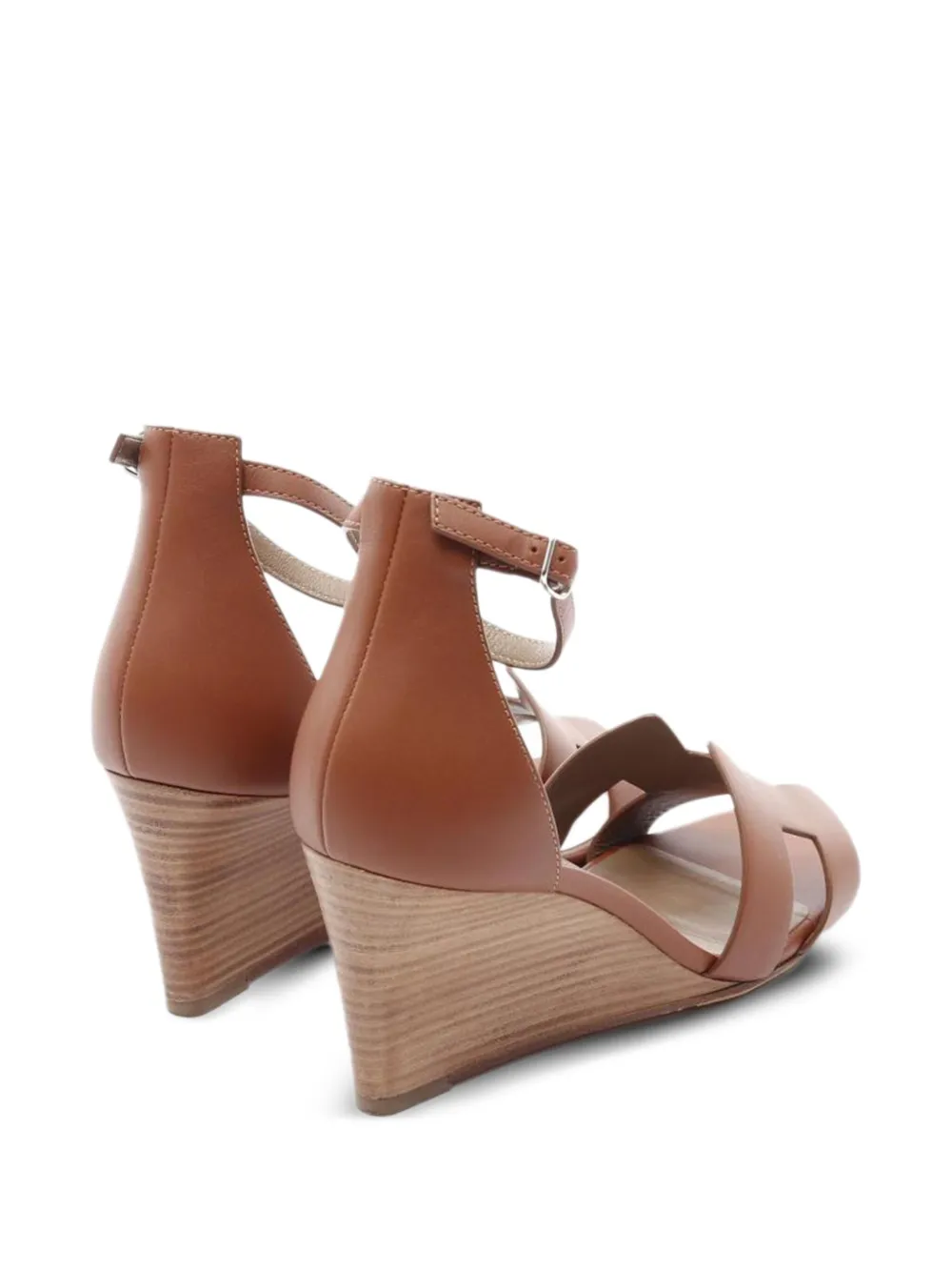 Hermès Pre-Owned 2010 cut-out ankle strap legend sandals | Image 2