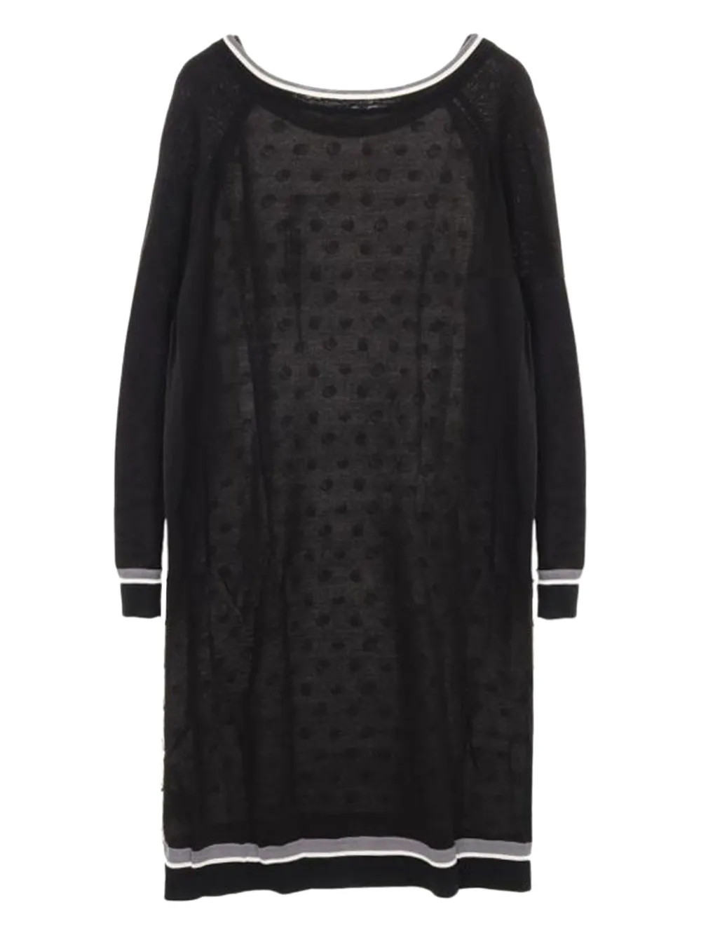 Hermès Pre-Owned 2000 colour-block printed dress | Image 2