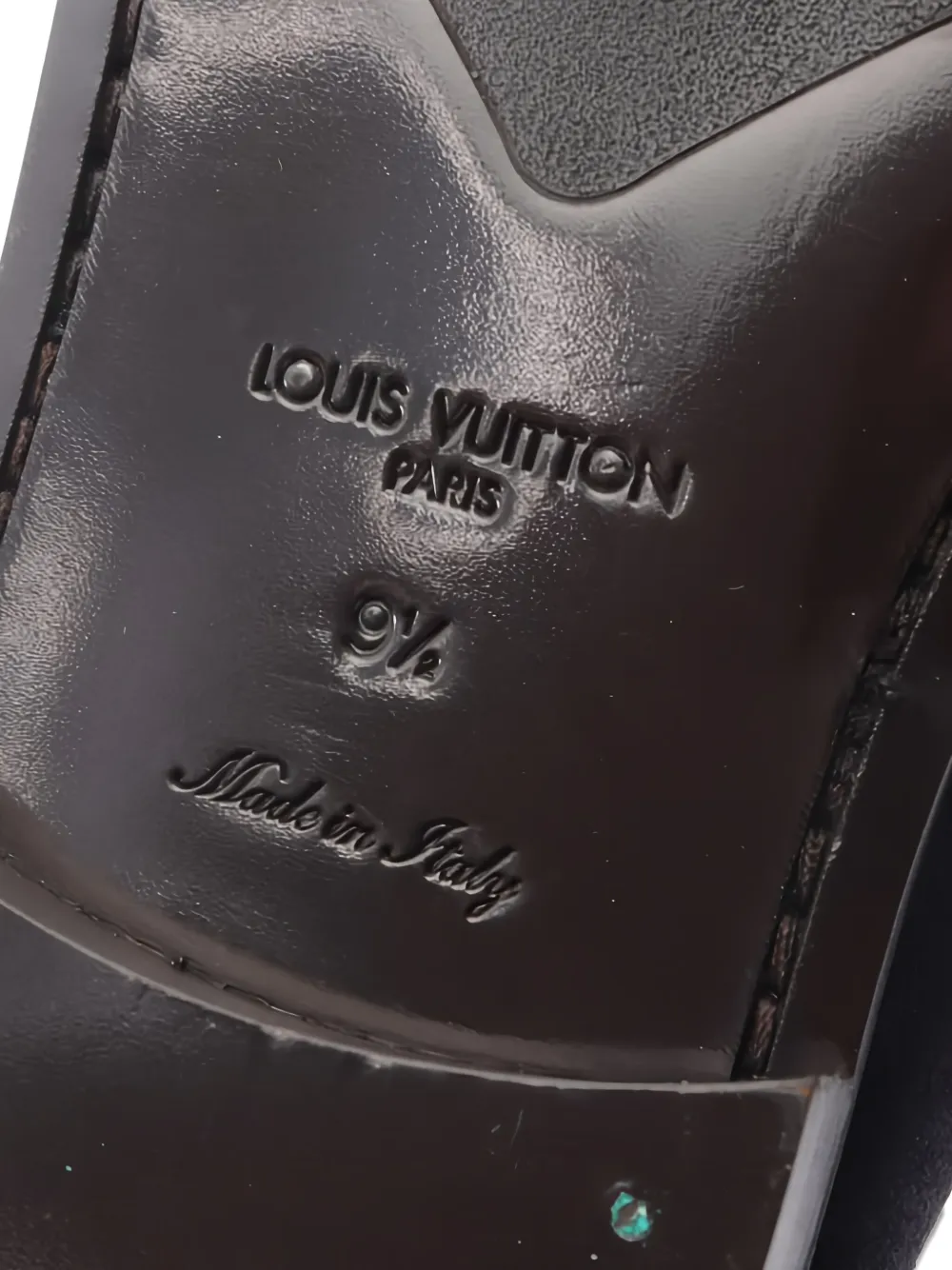 Pre-owned Louis Vuitton 2010s Major Monogram Loafers In Blue