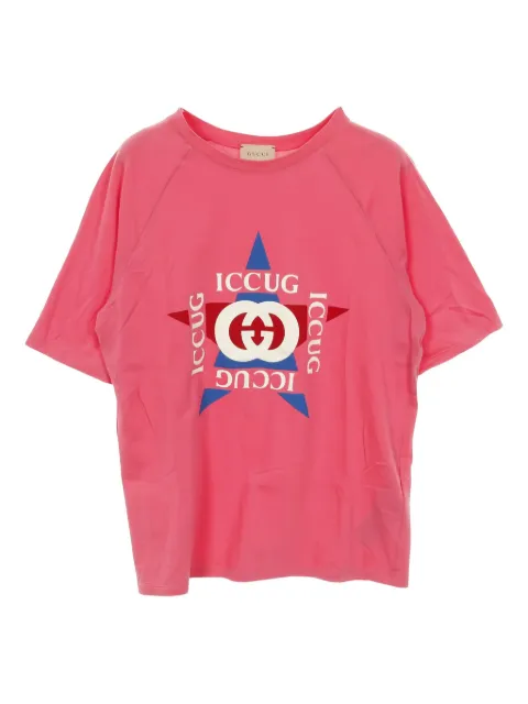 Gucci Pre-Owned playera con G entrelazada