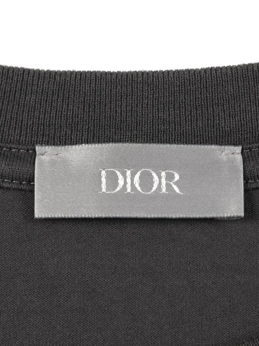 Christian Dior Pre-Owned 2010s Heritage T-shirt met grafische print Grijs