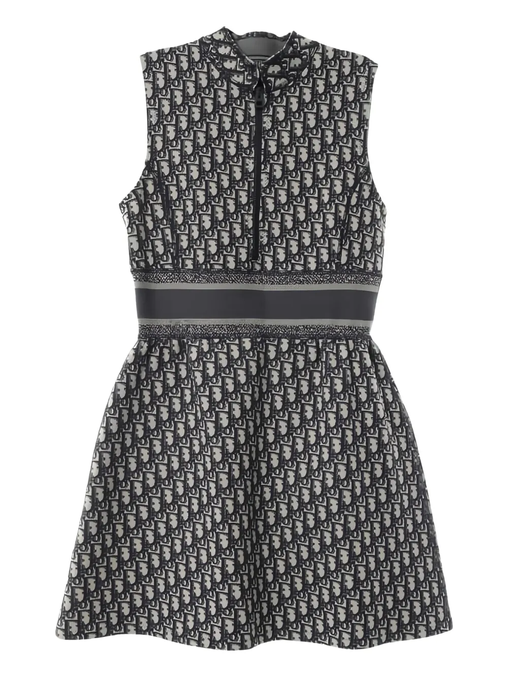 Christian Dior Pre-Owned 2010s Oblique dress | Blue | Image 1
