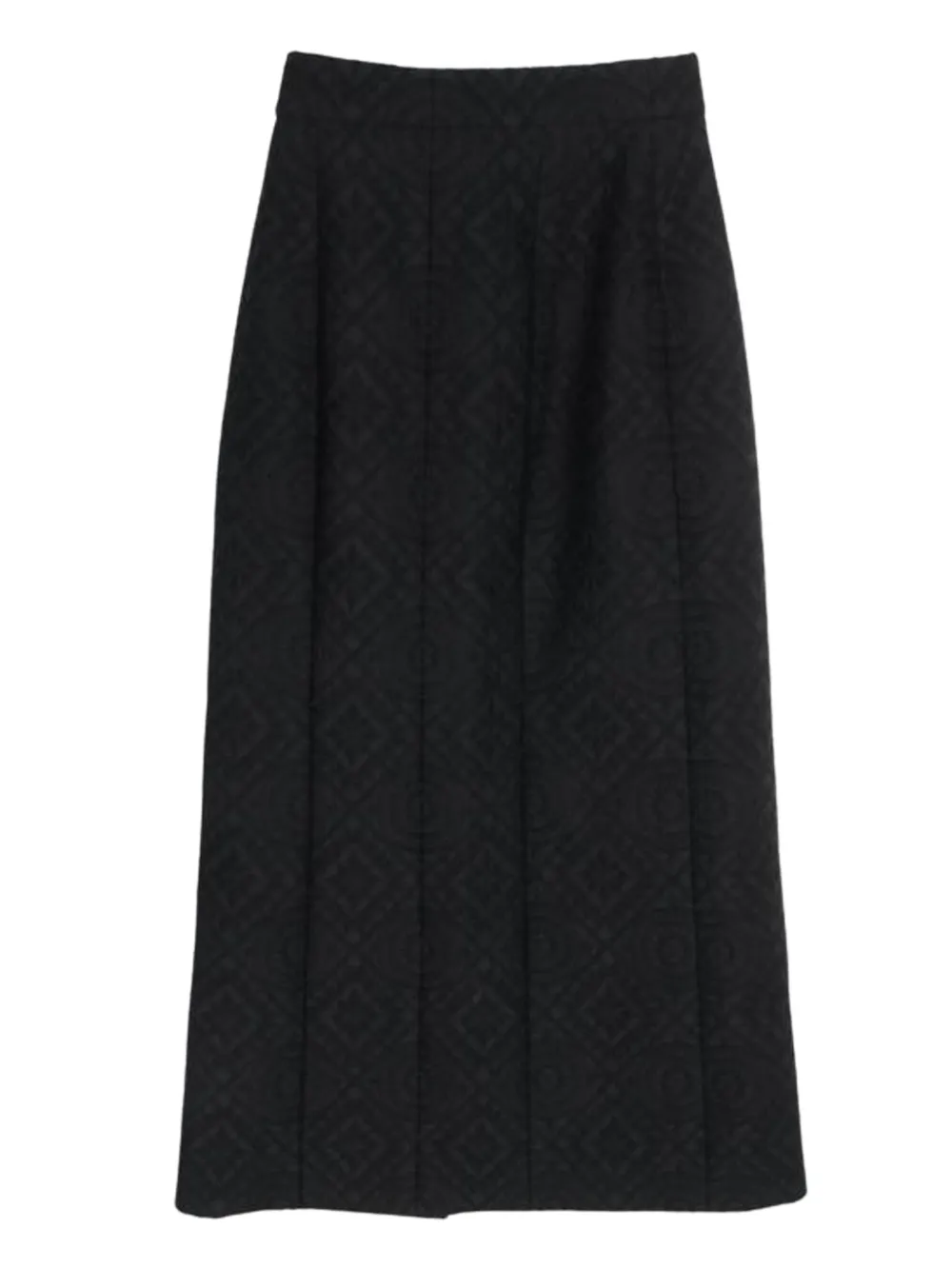 CHANEL Pre-Owned 1986-1988 Coco mark embroidery skirt | Image 2