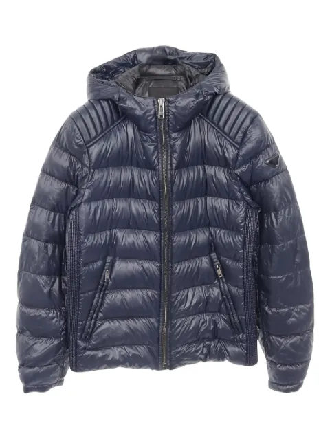 Prada Pre-Owned 2010s hooded logo Jacket