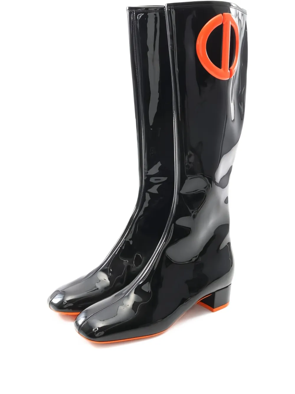 Christian Dior Pre-Owned 2010s CD logo boots - ブラック Christian Dior Pre-Owned 2010s CD logo boots - ブラック