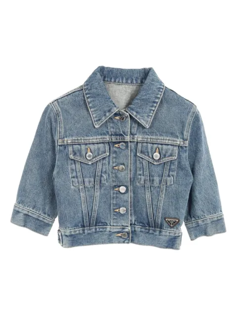 Prada Pre-Owned 2010s button denim jacket