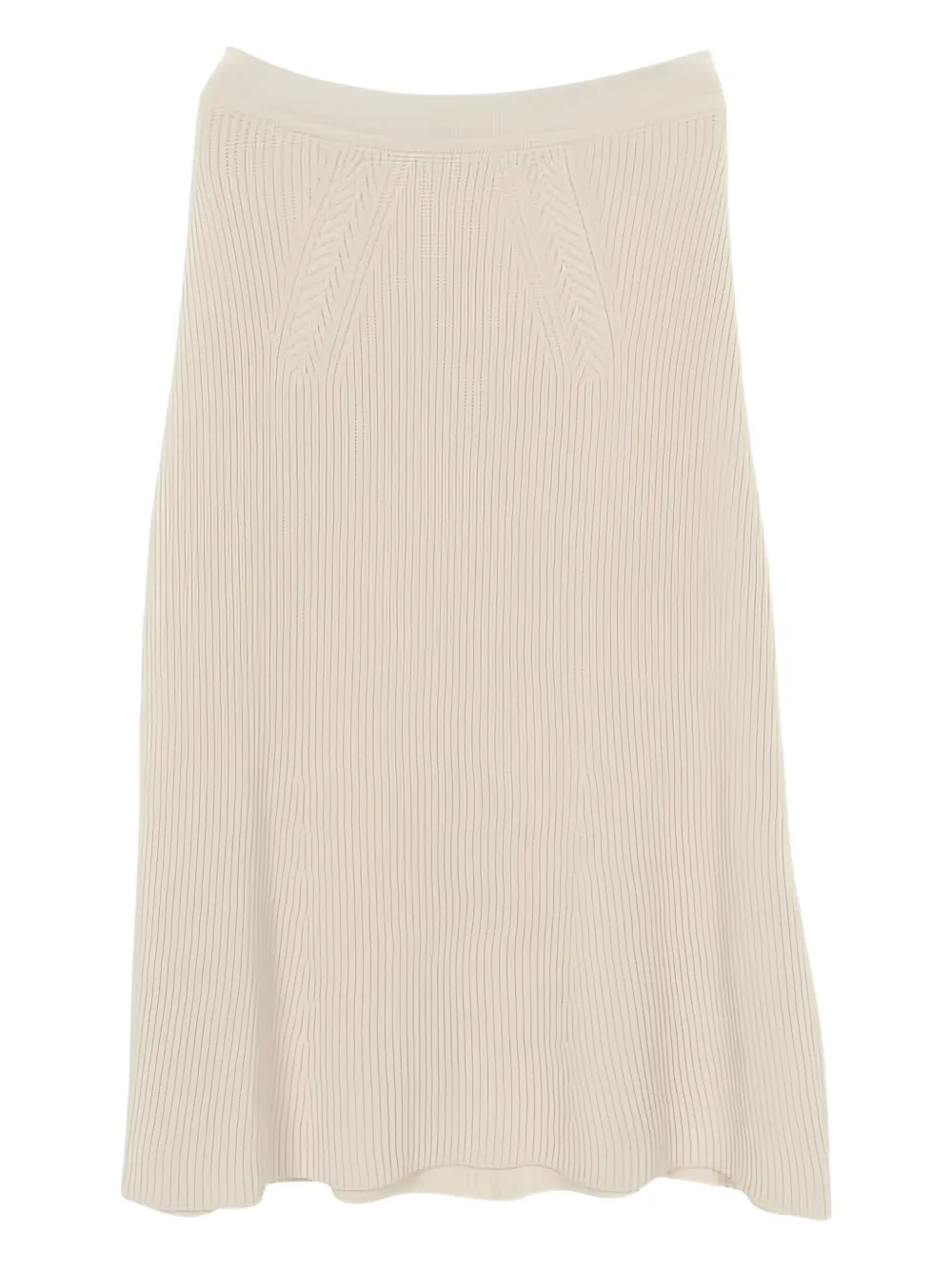 Hermès Pre-Owned knit skirt - Wit