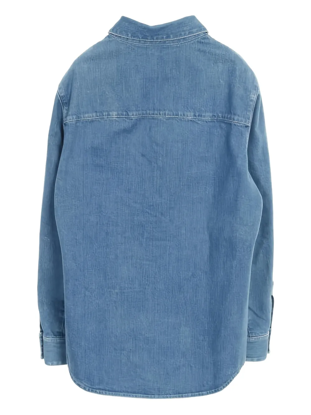 Gucci Pre-Owned sherry-line denim shirt | Image 2