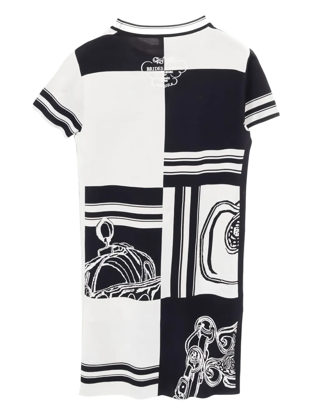 Hermès Pre-Owned En Desordre Finesse knit dress - Wit
