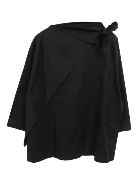 Hermès Pre-Owned blusa con nudo