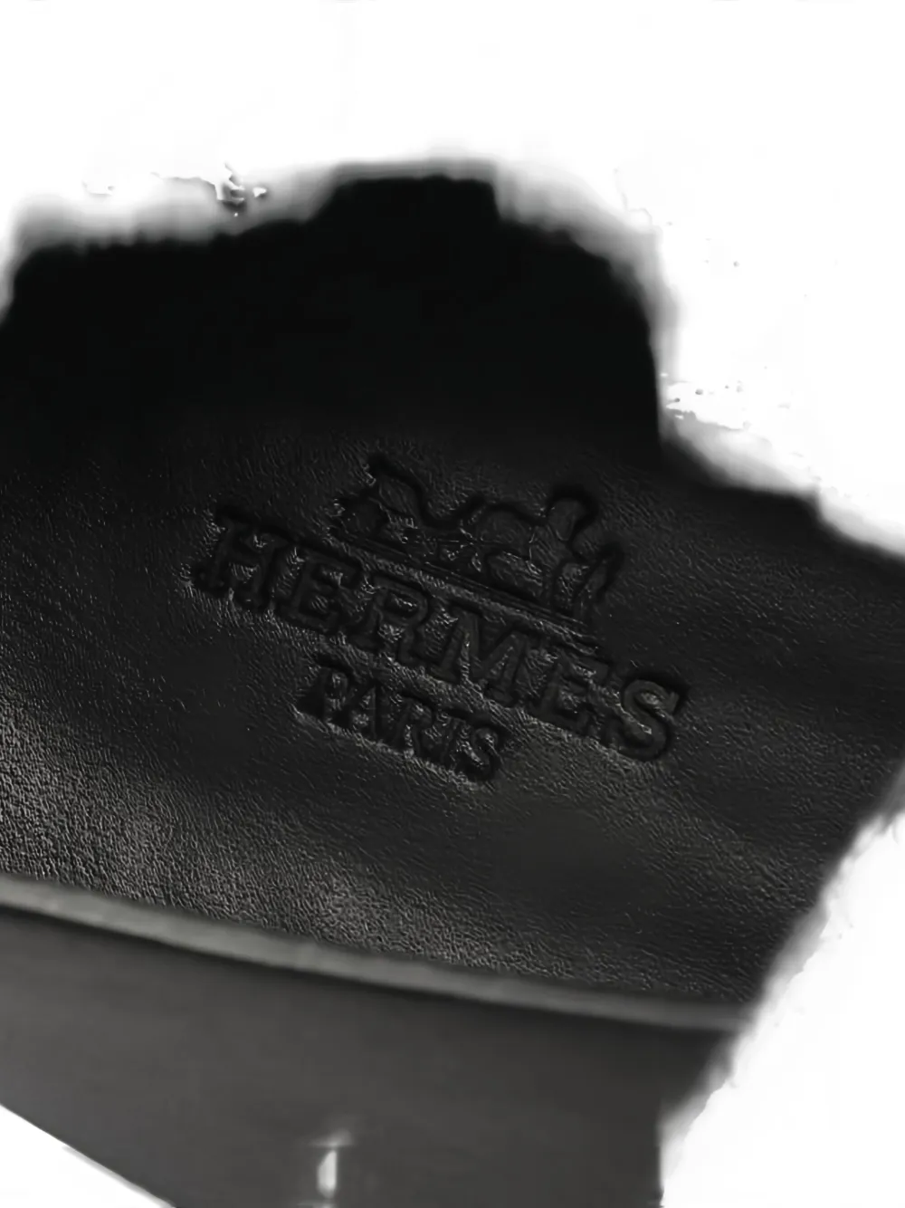 Hermès Pre-Owned leather loafers | Black | Image 1