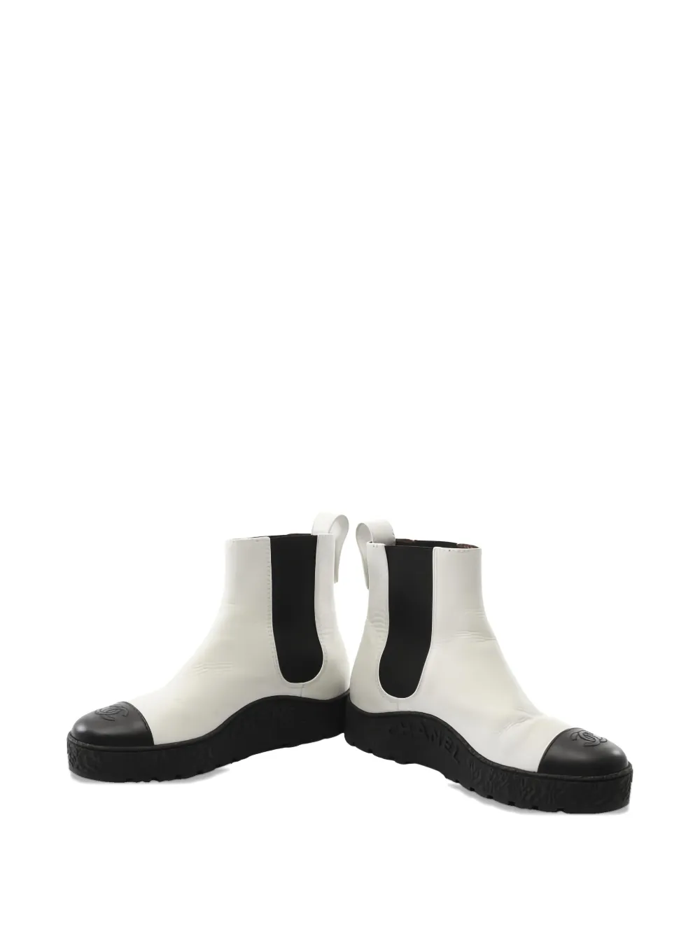 CHANEL Pre-Owned Coco Mark Chelsea boots | Image 2