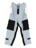 Louis Vuitton Pre-Owned panelled cargo pants - Blue