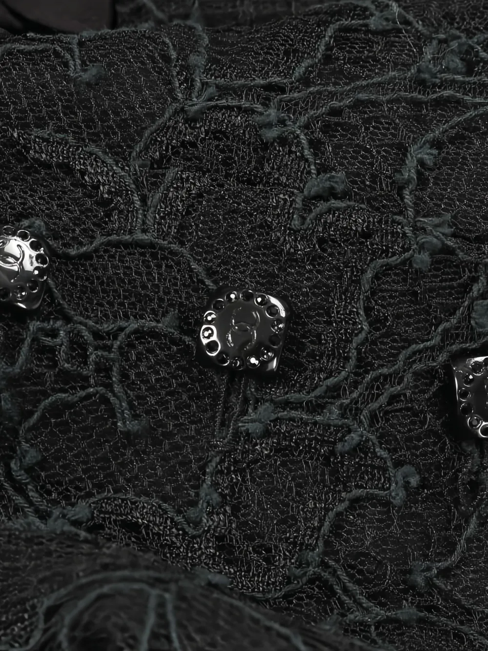 Pre-owned Chanel Lace-pleated Camisole In Black