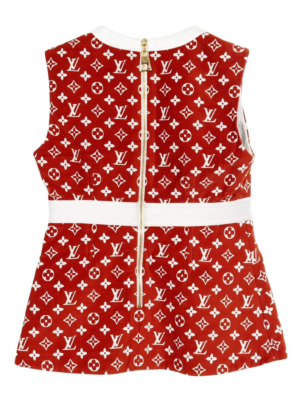 Louis Vuitton Pre-Owned monogram-pattern top | Image 2
