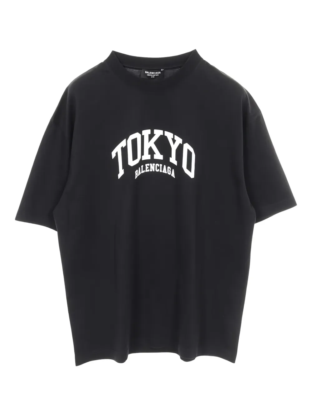 Balenciaga Pre-Owned Cities Tokyo limited-edition t-shirt | Black | Image 1