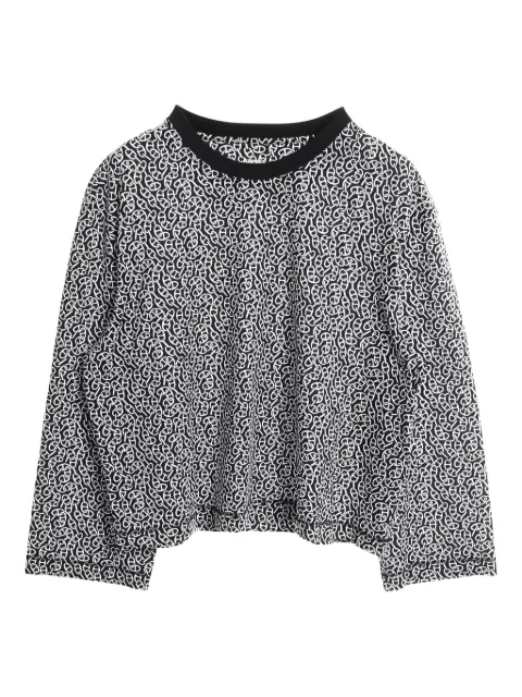 Hermès Pre-Owned chain-print crew-neck t-shirt