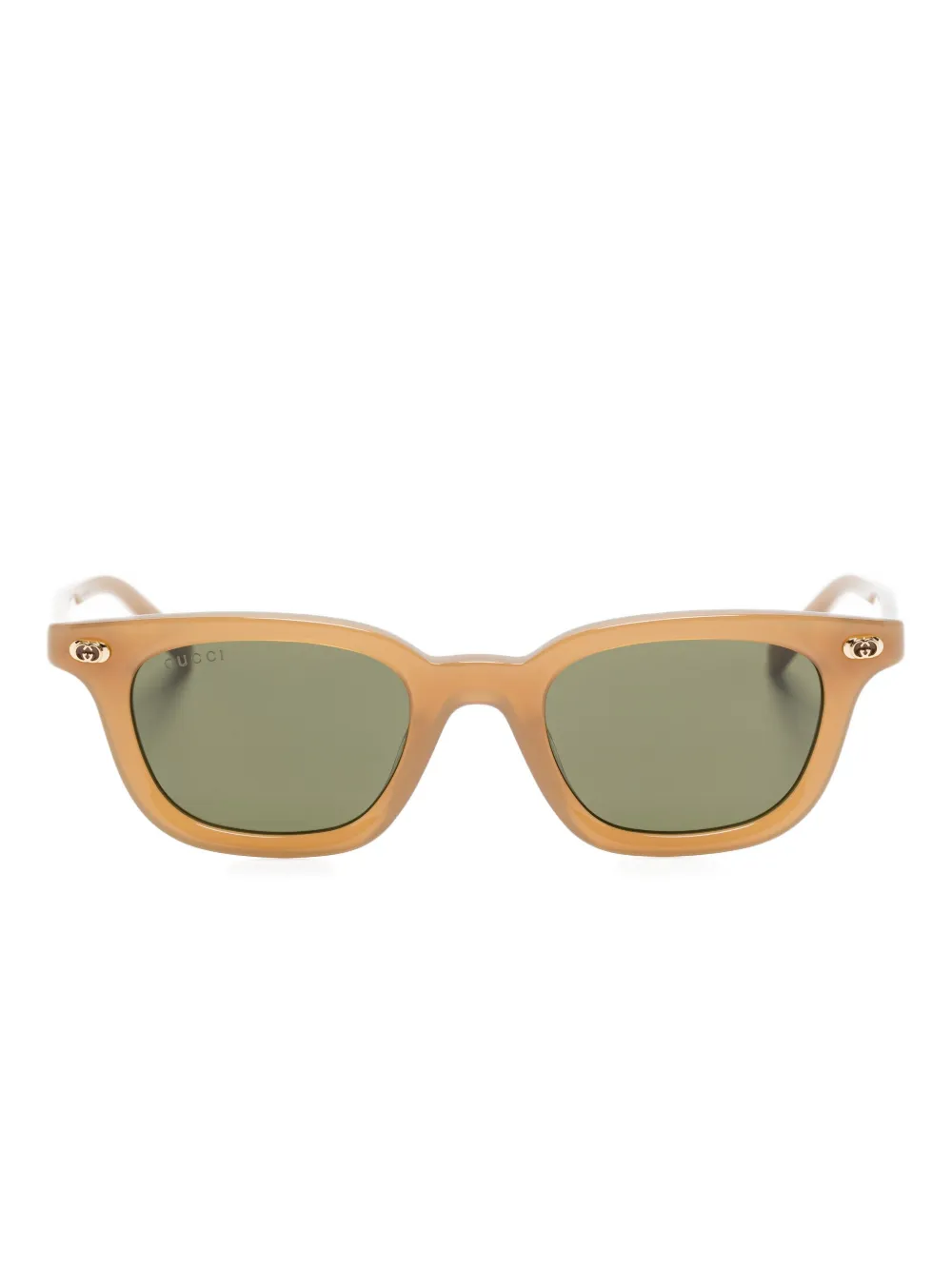 Gucci Eyewear Interlocking G sunglasses - Marrone