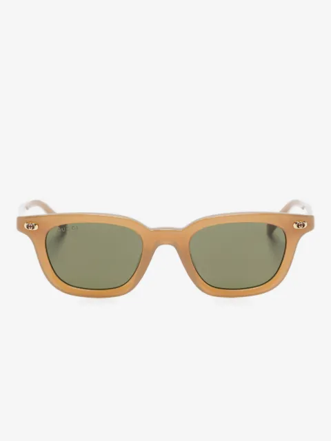 Gucci Eyewear Sonnenbrille mit eckigem Gestell