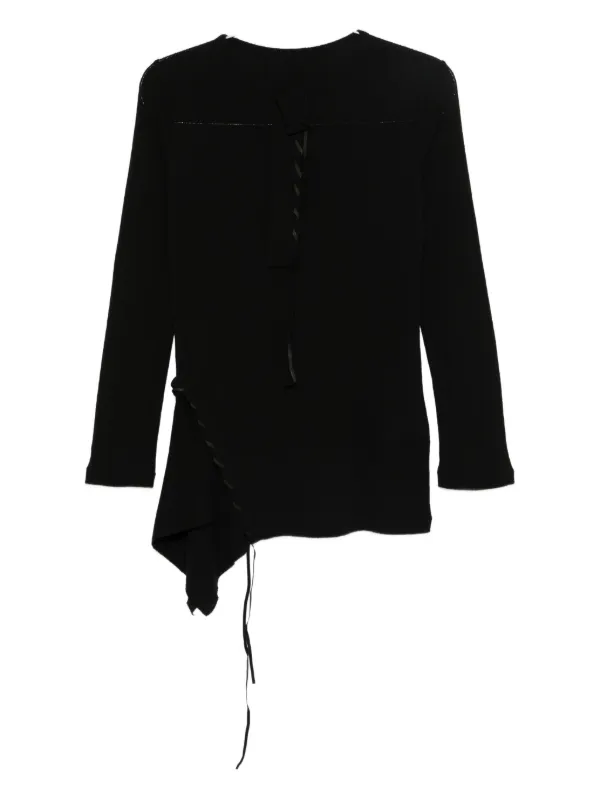 トップス yohji yamamoto Design knit black 32152260_62098475_600.jpg