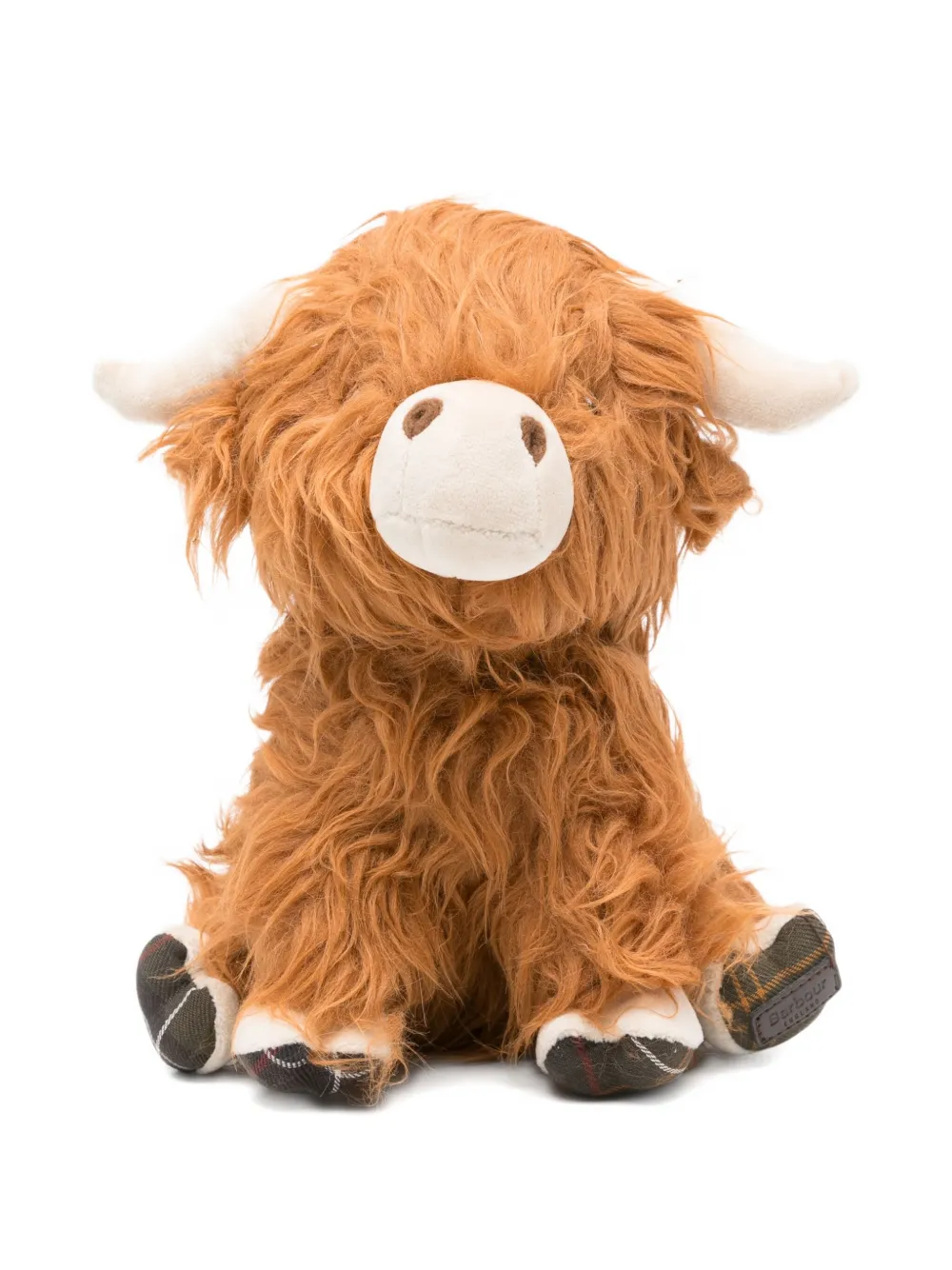 Barbour Highland Cow dog toy | Brown | Image 1