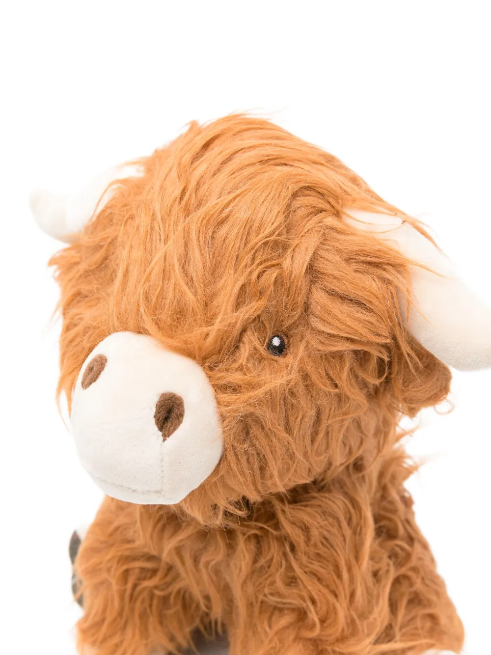 Barbour Highland Cow Dog Toy In Brown