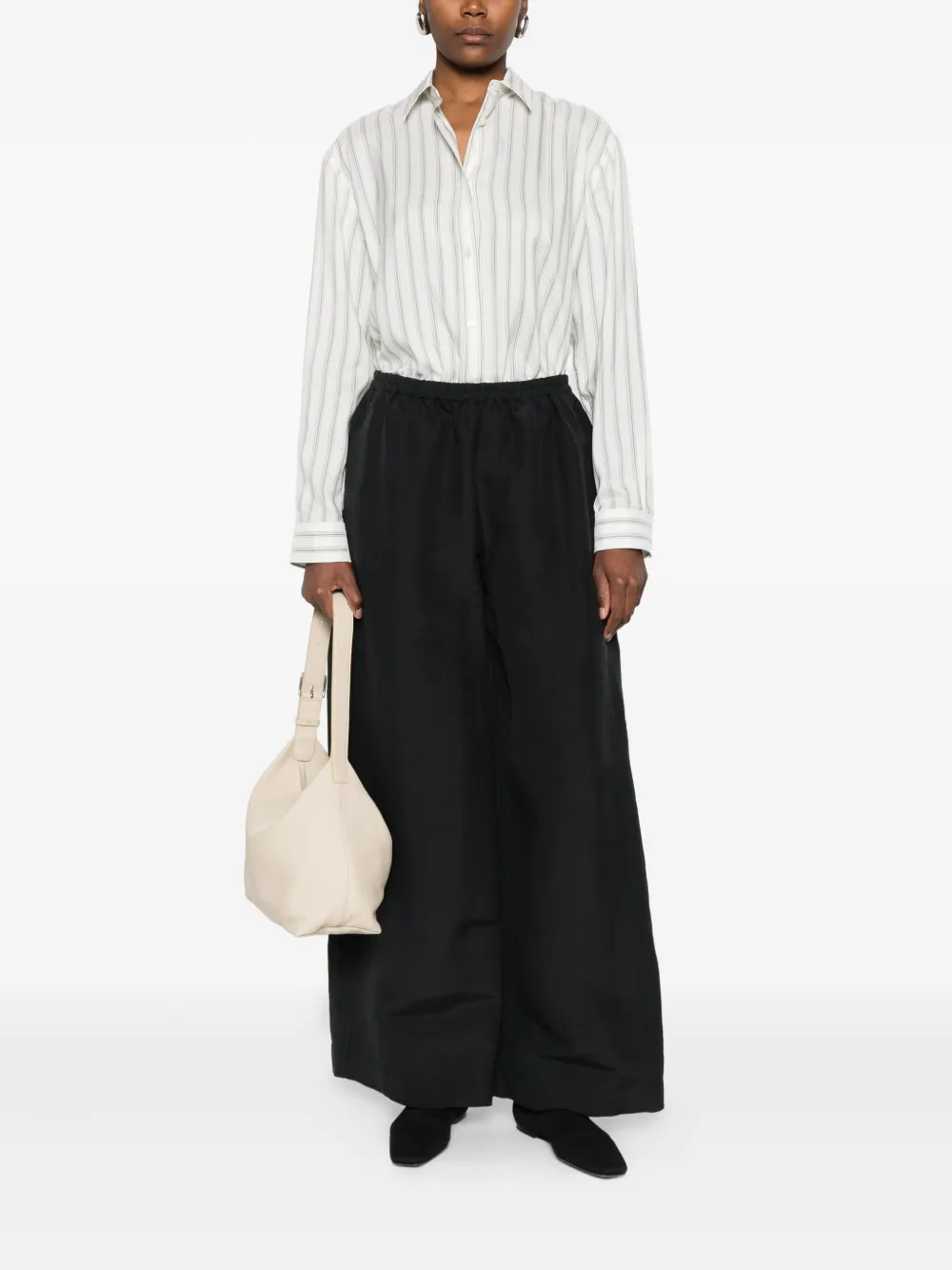 The Row silk trousers | Wide-Leg Pants | Image 2