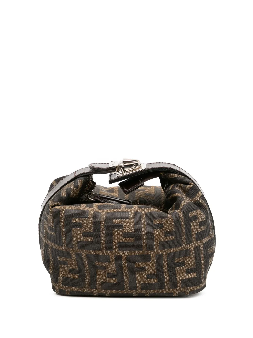 Fendi Pre-Owned 2000-2010 Zucca Canvas handbag - ブラウン Fendi Pre-Owned 2000-2010 Zucca Canvas handbag - ブラウン