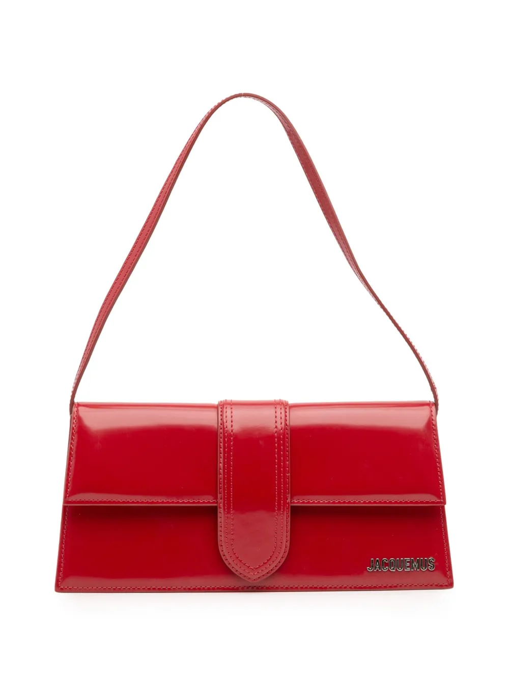 Jacquemus Pre-Owned 2020-2025 Patent Le Bambino Long shoulder bag - Jacquemus Pre-Owned 2020-2025 Patent Le Bambino Long shoulder bag -